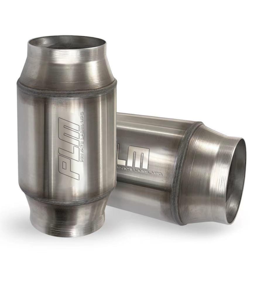 High Flow Performance Metallic Catalytic Converter & Flange Extension Pipe