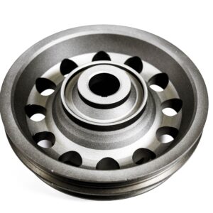 Precision Works Aluminum Crank Crankshaft Pulley 92-95 Civic & 93-95 Del Sol
