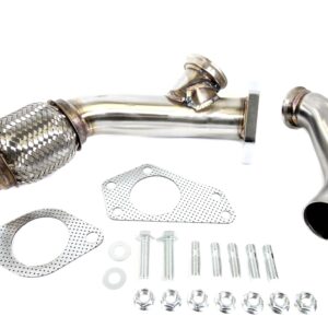 Power Driven Subaru EWG 3-Bolt Up Pipe & Dump Tube 38mm