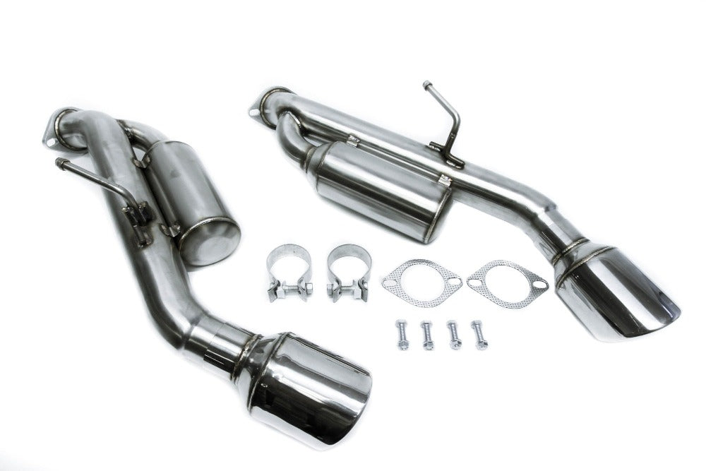 Infiniti Q50 Axle-Back Exhaust Helmholtz Resonated 2014+