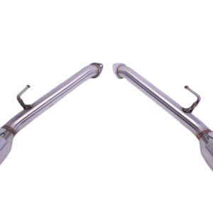 Infiniti Q60 Axle Back Exhaust Muffler Delete 2017+