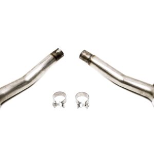 Axle Back Exhaust Muffler Delete V2 - Chevy Camaro V8 2010 - 2015 Stainless Steel