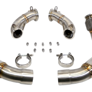 BMW M5 M8 S63R Catted Downpipes F90 2018+