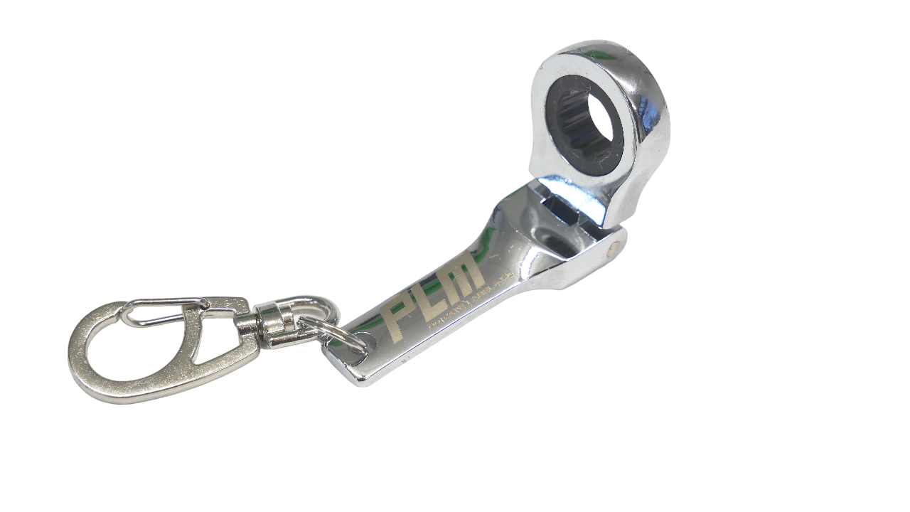 Keychain 10mm Ratchet Wrench