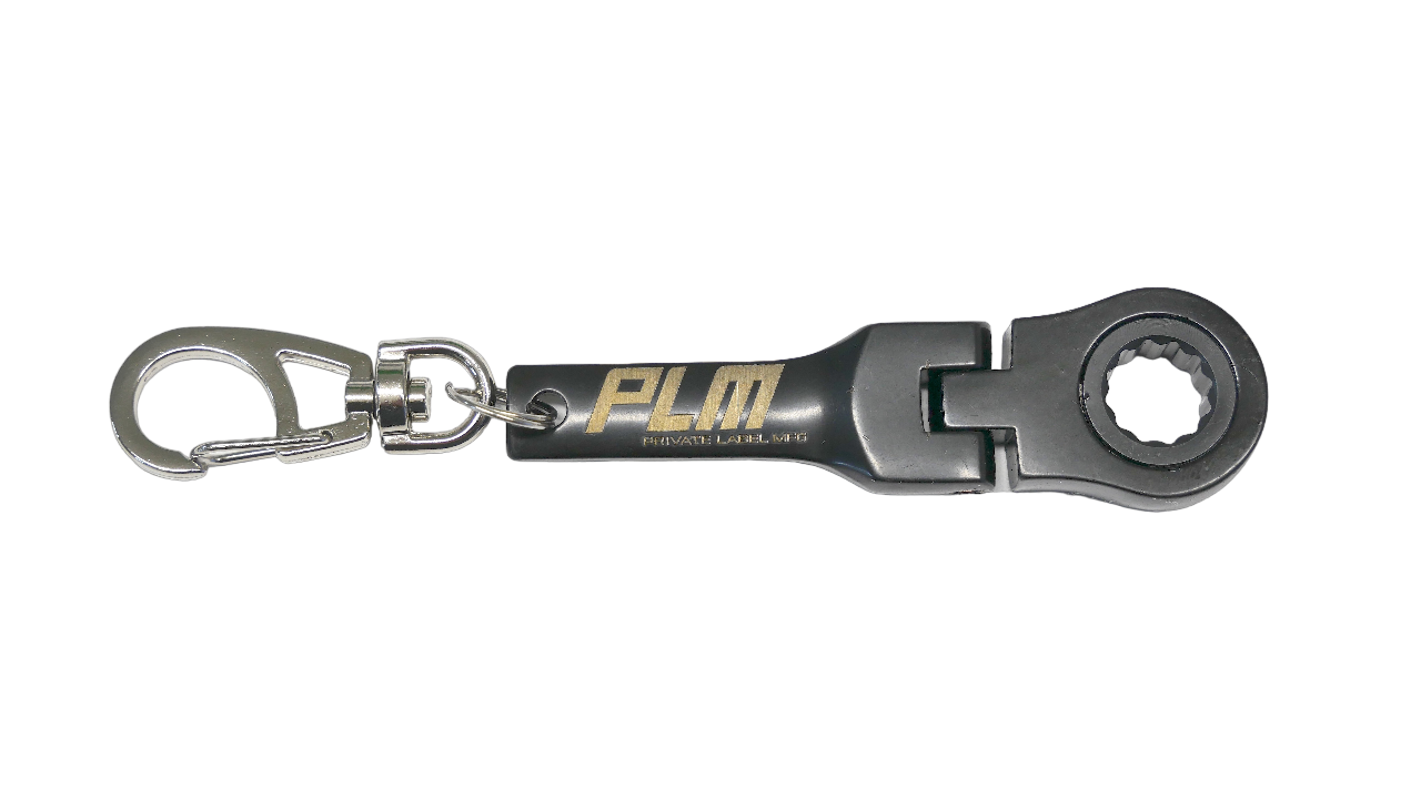 Keychain 10mm Ratchet Wrench