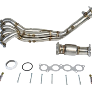 Power Driven K-Series K24 K20 RSX Header with Bolt-On Catalytic Converter