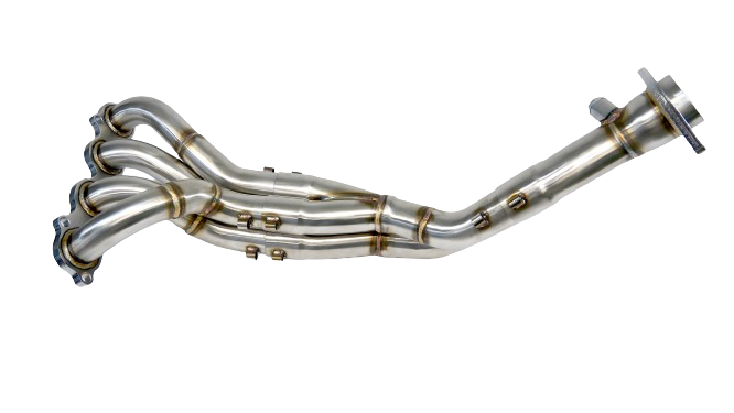 Power Driven K-Series K24 K20 RSX Header with Bolt-On Catalytic Converter