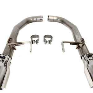 2.5" Dual Axle Back Exhaust Pipe Kit Mustang 2015 - 2017 V8 GT