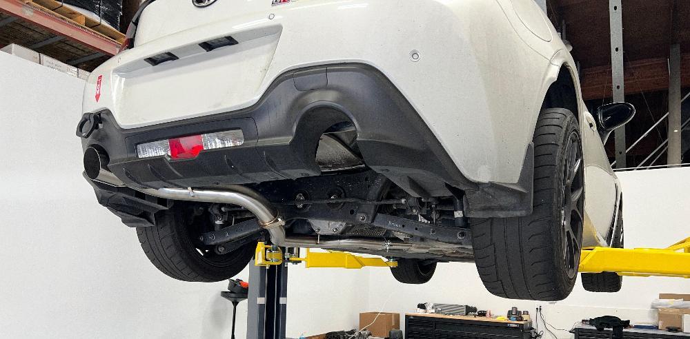 Axle Back Exhaust 3" Track Pipe 2022+ BRZ GR86