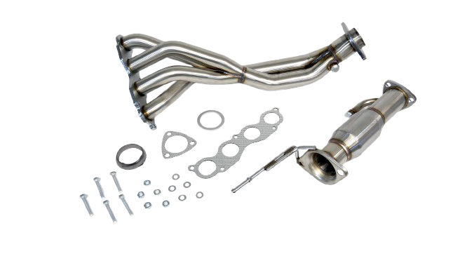 K-Series K24 K20 FG Header V2 with Bolt-On Catalytic Converter