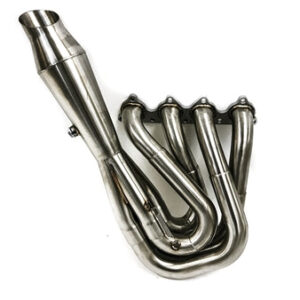 OPEN BOX Power Driven H-Series Hood Exit Race Header 4-1 Megaphone H22 F20B H22A