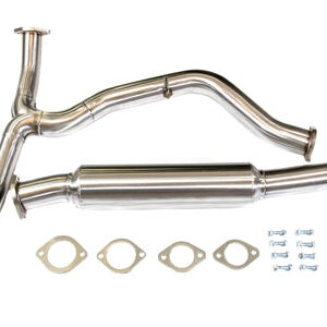 Power Driven 3" Resonated Mid Pipe Subaru WRX STi 2015 - 2021