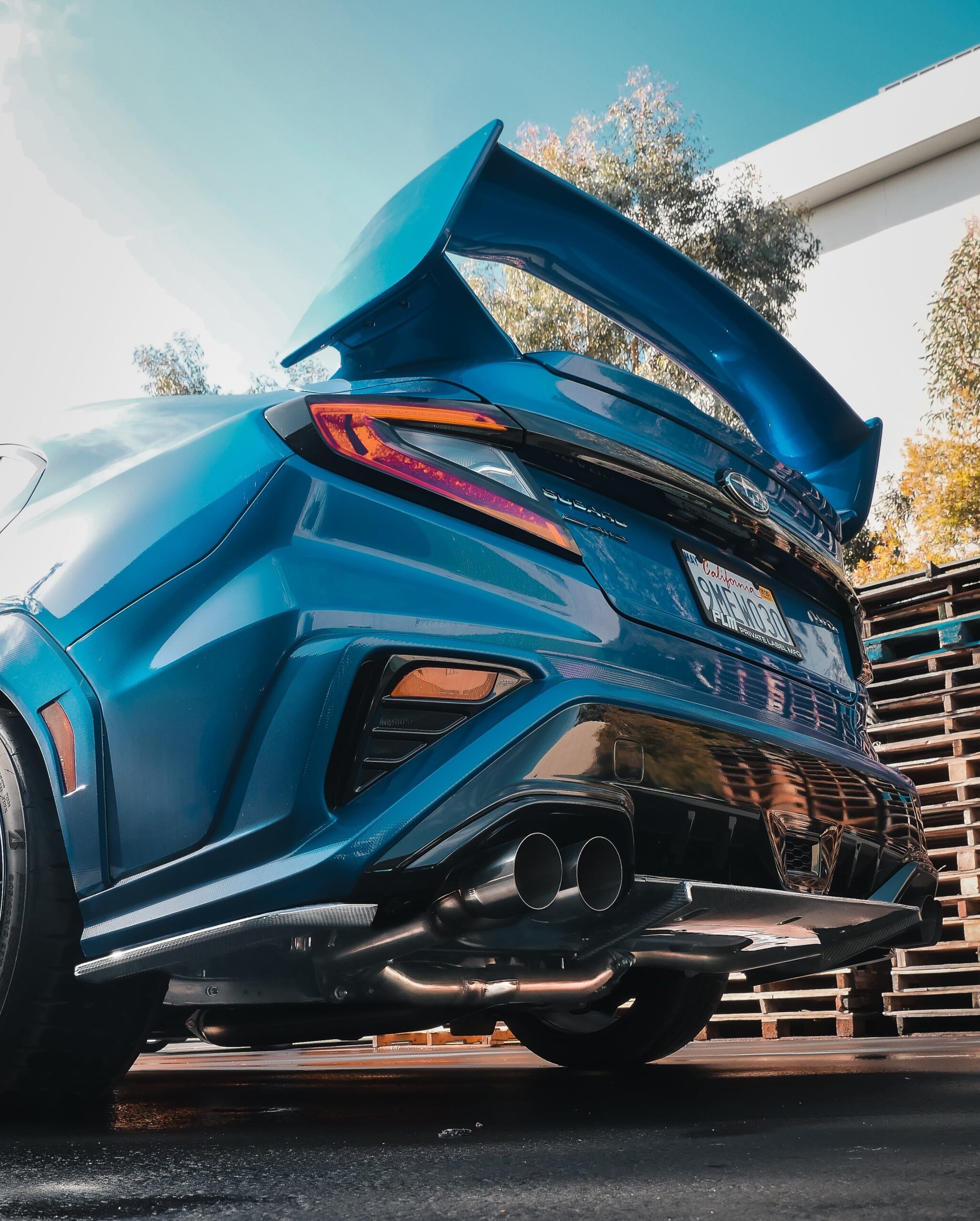 2022+ Subaru WRX VB 3-Piece Carbon Fiber Rear Diffuser