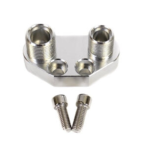 Precision Works AC Compressor Adapter Fitting Sanden SD7B10 7176 Billet Aluminum