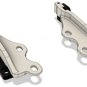 Precision Works Quick Release Hood Hinges - Honda S2000 Nissan S14