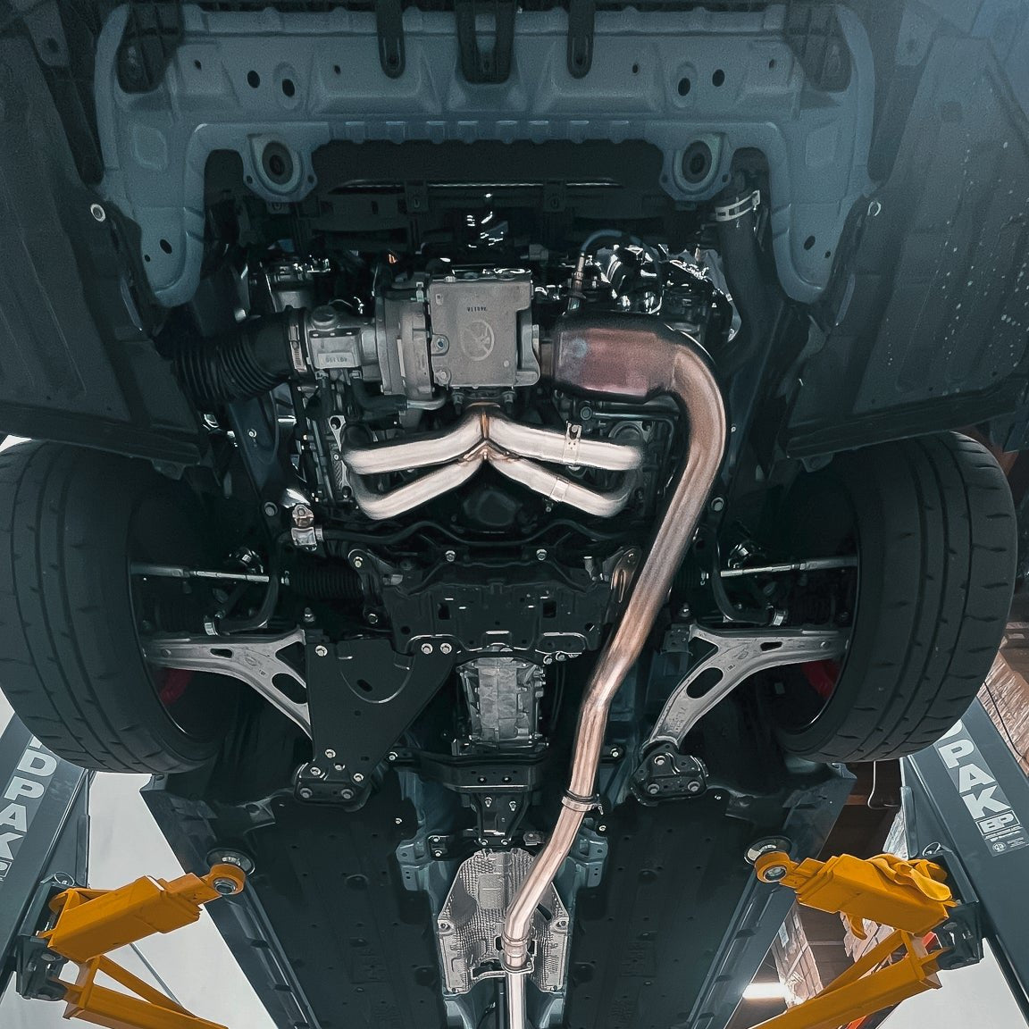 Power Driven 2022+ Subaru WRX VB Catted J-Pipe Downpipe