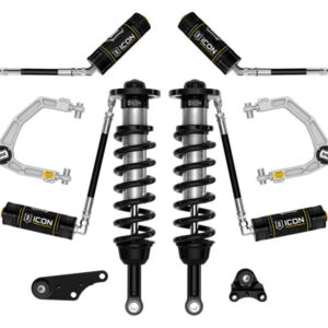 ICON 2024+ Toyota Tacoma 1.25in-3in Stage 4 Suspension System Billet