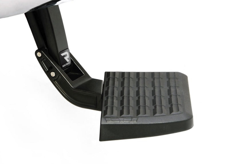 AMP Research 17-22 Ford F-250/350/450 SprDty (450 w/No Vib. Damp Installed) Driv. Side BedStep - Blk