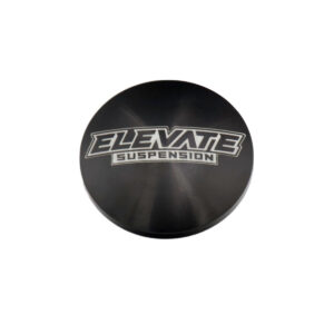 Elevate Black Billet Cap for Chromoly Uniball UCA, Pair