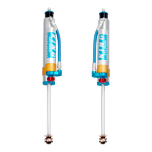 King Shocks 07-18 Jeep Wrangler JK Front 2.5 Dia Piggy Hose Res Shock 3-5in Lift w/Adjuster (Pair)