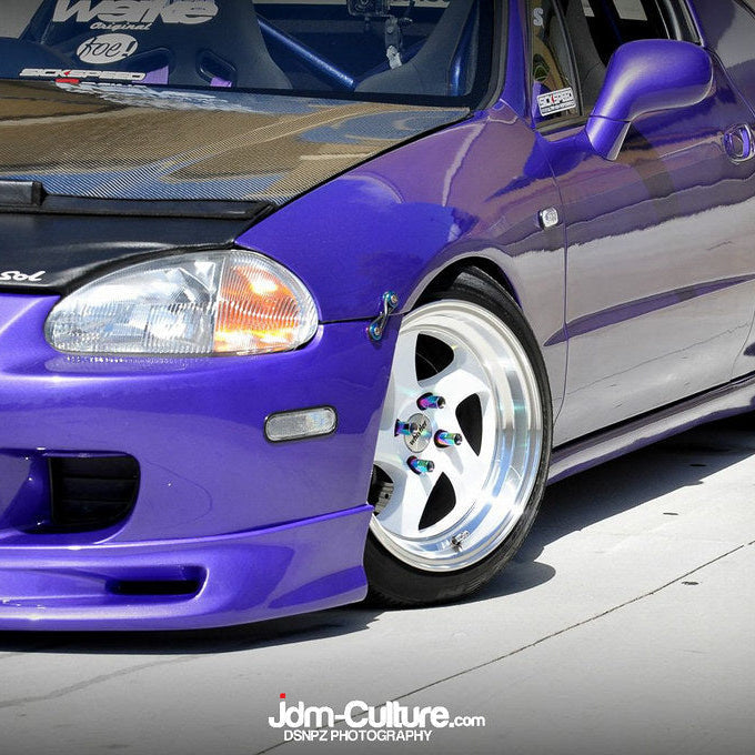 KR1 White Machined Lip