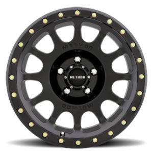 Method MR305 NV 18x9 0mm Offset 5x150 116.5mm CB Matte Black Street Loc Wheel