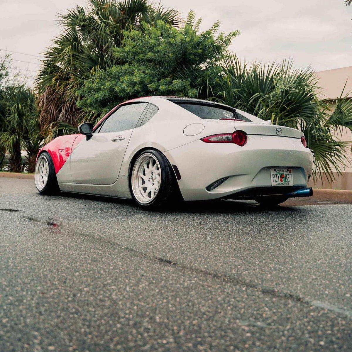 KR7 White/Machined Lip