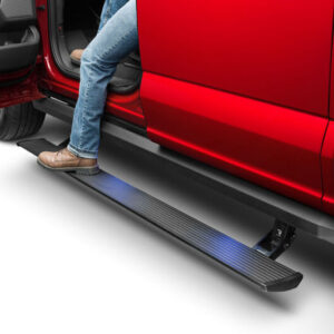 AMP Research 2009-2014 Ford F-150 SuperCrew PowerStep XL - Black