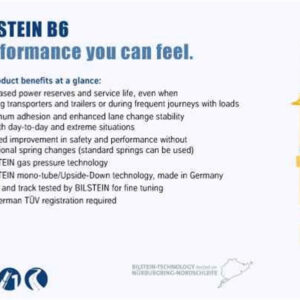 Bilstein B6 09-15 Honda Pilot Front Right Twintube Strut Assembly