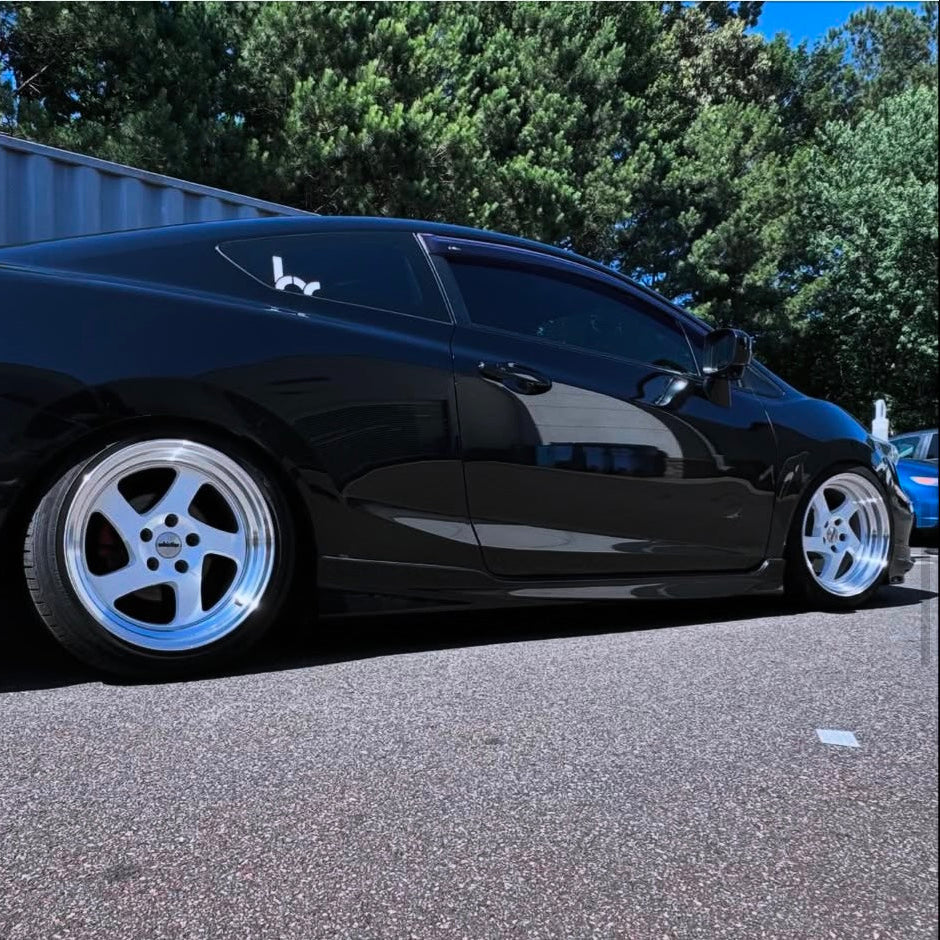 KR1 White Machined Lip