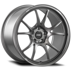 Konig Forged F3S 17x9 5x114.3 ET40 Satin Charcoal Knurled Bead