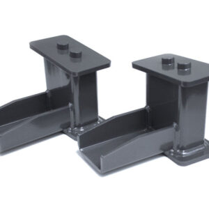 MaxTrac 09-18 Ford F-150 2WD 5in Rear Fabricated Steel Lift Blocks