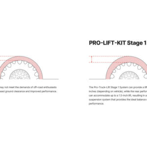 Eibach 03-09 Lexus GX470 Base Stage 1 Pro-Truck Lift Kit