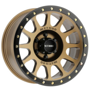 Method MR305 NV 20x9 +18mm Offset 6x5.5 108mm CB Method Bronze/Black Street Loc Wheel