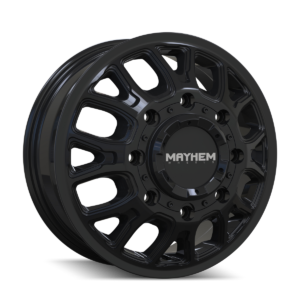 Mayhem MAYHEM COGENT DUALLY 8107D GLOSS BLACK 17x6.5 8-200 125MM 142MM