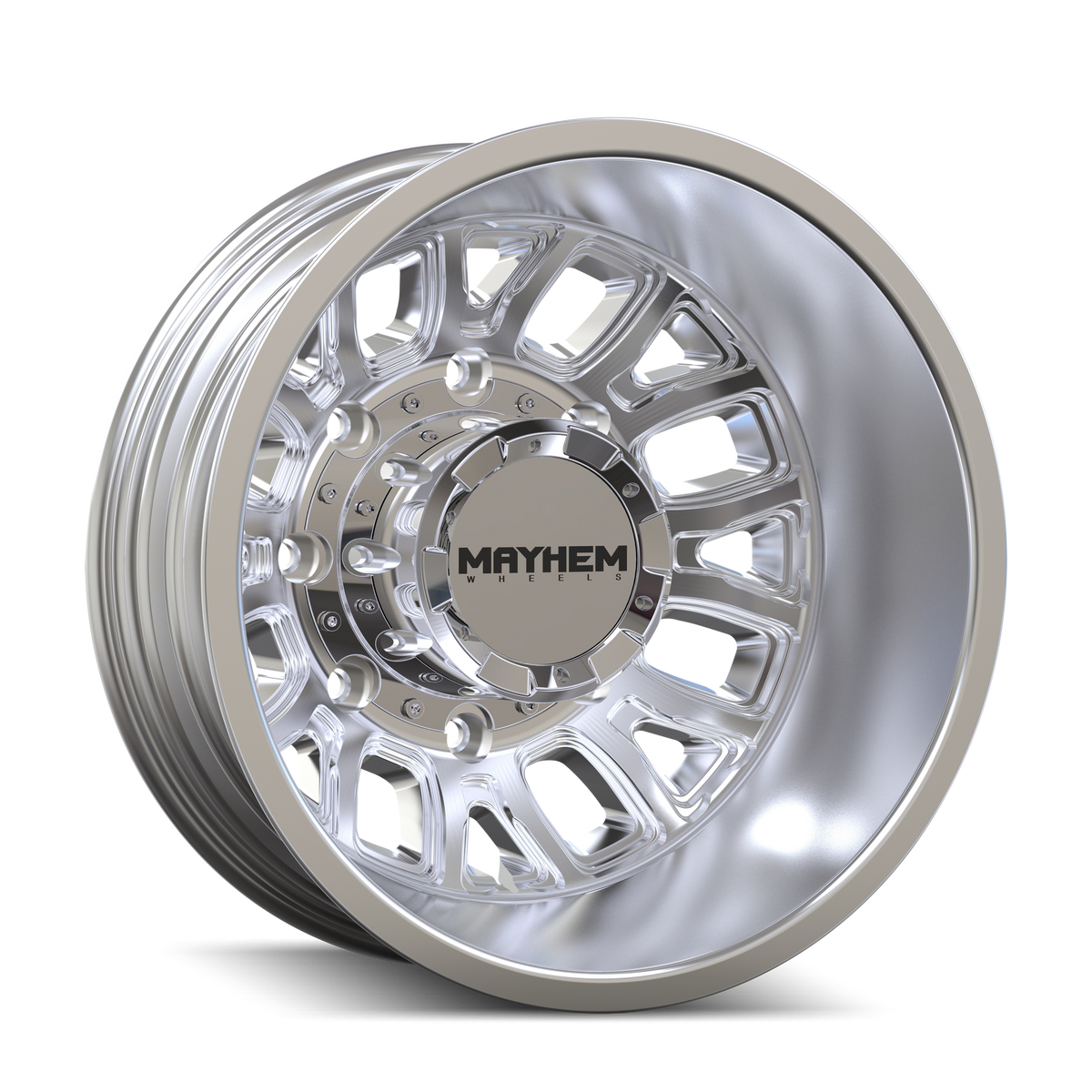 Mayhem MAYHEM COGENT DUALLY 8107D POLISHED 17x6.5 8-210 -142MM 154.2MM