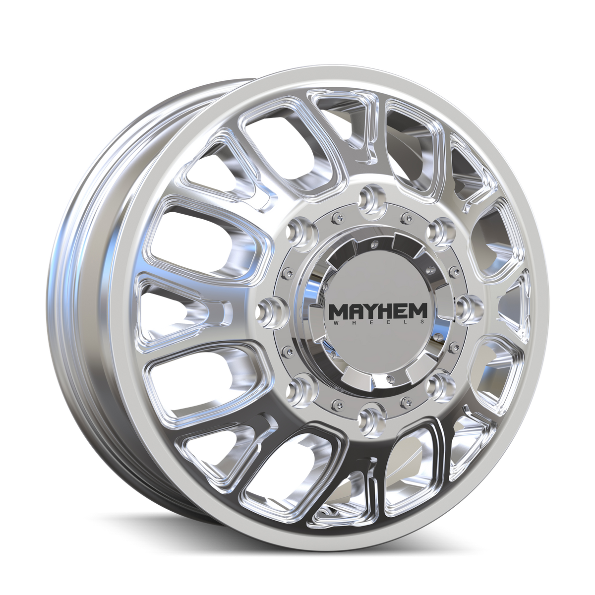 Mayhem MAYHEM COGENT DUALLY 8107D POLISHED 17x6.5 8-200 125MM 142MM