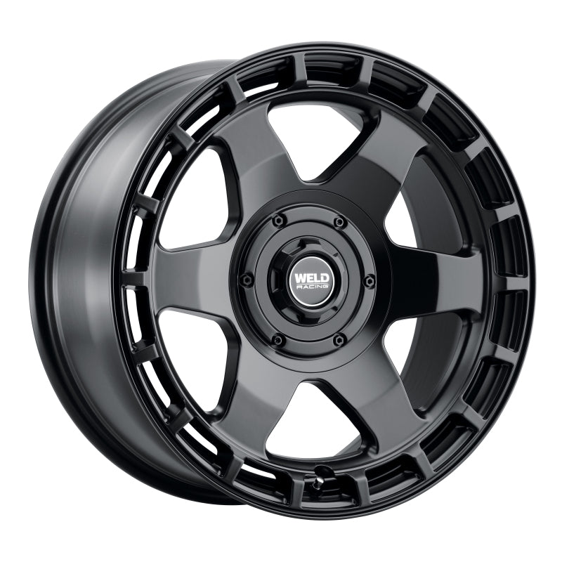 Weld Off-Road Ridge 20x9 6x135 / 6x139.7 BP - ET0 - 106.1mm CB - Satin Black Wheel