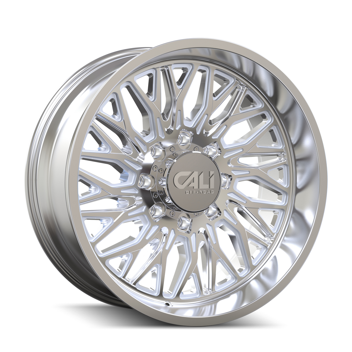 Cali Offroad CALI OFF-ROAD CRUSHER 9118 POLISHED 22x10 6-139.7 -19MM 106.1MM