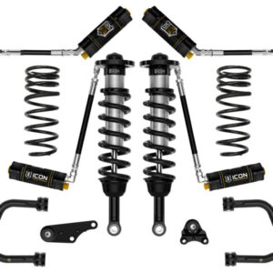 ICON 2024+ Toyota Tacoma 1.25in-3in Stage 5 Suspension System Tubular w/ Triple Rate Spring