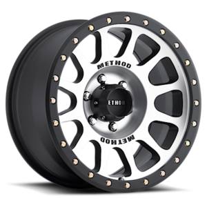 Method MR305 NV 17x8.5 25mm Offset 6x5.5 108mm CB Machined/Black Street Loc Wheel