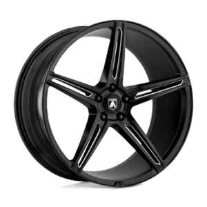 Asanti Black ABL22 20x8.5 5x120 G-BLK MILL 38MM