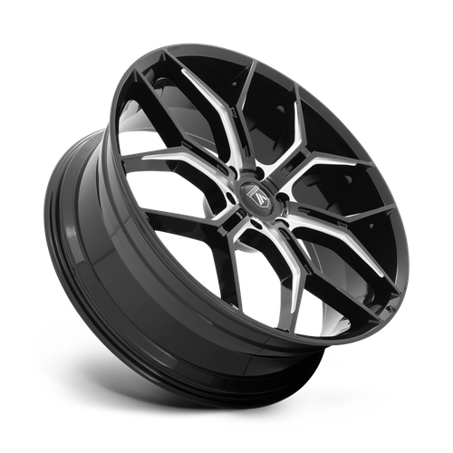Asanti Black ABL38 22x9.5 6x5.5 G-BLK MILL 20MM