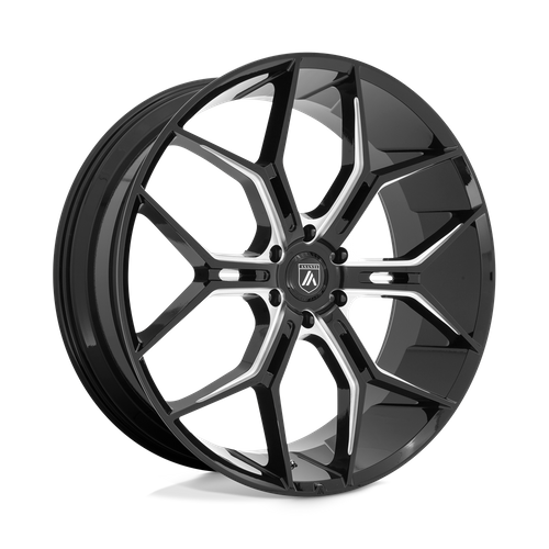 Asanti Black ABL38 22x9.5 6x135 G-BLK MILL 38MM