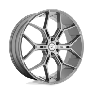 Asanti Black ABL38 22x9.5 6x120 TITAN BRUSH 38MM
