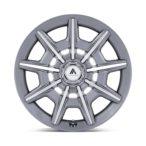 Asanti Black ESQUIRE 22x10.5 BLANK +18 G-ANTH MCH