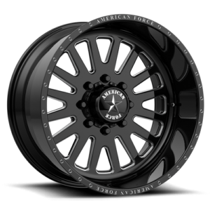 American Force ATOM SS 24x11 6x135 +0 BLACK