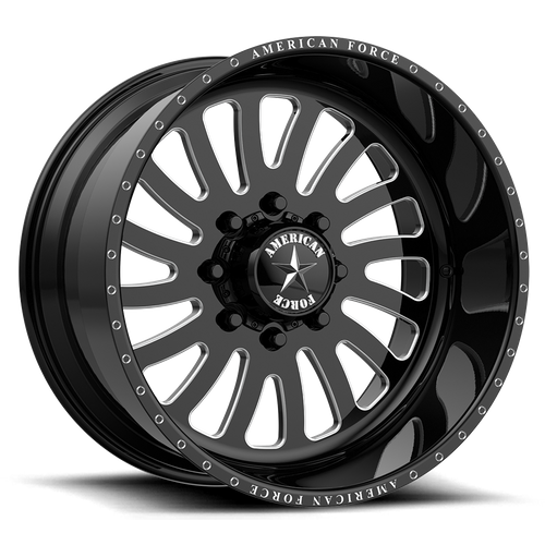 American Force OCTANE 24x12 8x180 -40 BLACK R
