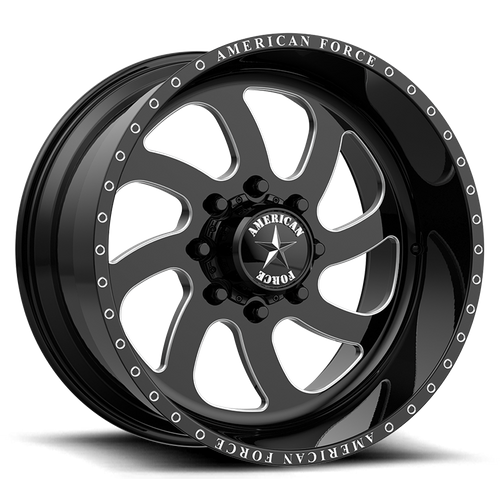 American Force BLADE 20x10 8x180 -25 BLACK R