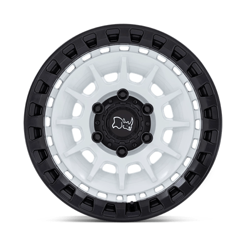 Black Rhino BARRAGE 17x8.5 6x135 87 -10 G-WHT M-BLK